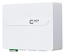 LWL-Anschlussdose 2xLC AP UP ws ger AP-Mont Unterputzmontage RAL9010