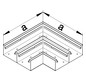 Flachwinkel GEB-K HFT BRS 100x210mm ST natur hfr unbeh