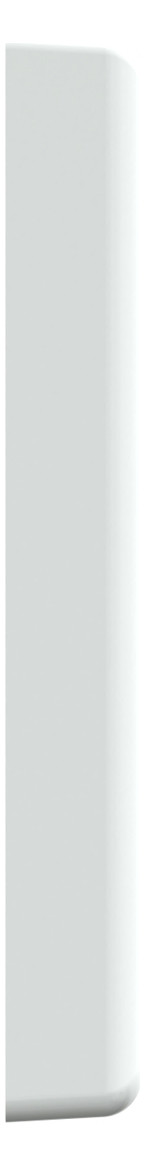 Rahmen 1f akws glz M-SMART Kst f.GEB-K aktivweiß Unterputzmontage Thermopl