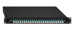 Rutenbeck BL-Spleissbox 24xLC-D OM3 aqua 