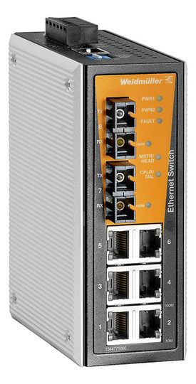 Weidmüller IE-SW-VL08MT-6TX-2SCS 