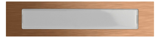 GIRA 5537921 Ruftaste BSF Glas System 