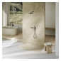 Bette Duschfliese BetteAir 1000 x 900 mm, jasmin, Rechteck, glasierter Titan-Stahl
