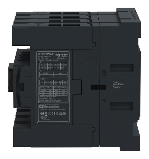 Schneider Leistungsschütz   LC1DT200AKUE 