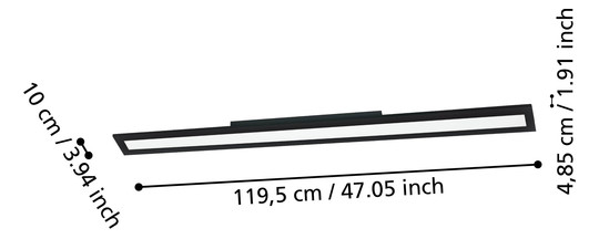 EGLO Wand und Deckenleuchte       900095 