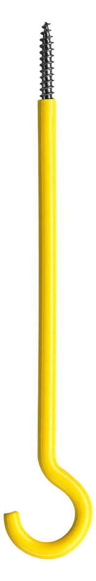 Schraubhaken Ø3,5x100mm ST f/vz 20mm Ø20mm Kunststoffummantelt