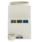 Steckdose REG 250V/AC 16A m.KontrLeuchte 2,5TE Mit Kontroll-Leuchte 84,7mm IP20