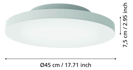 EGLO Wand und Deckenleuchte       900055 