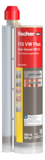 Fischer Hochl.mörtel FIS VW Plus  558759 