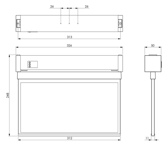 RP RZ-Leuchte Uni CoreCompact  KAXU509CC 