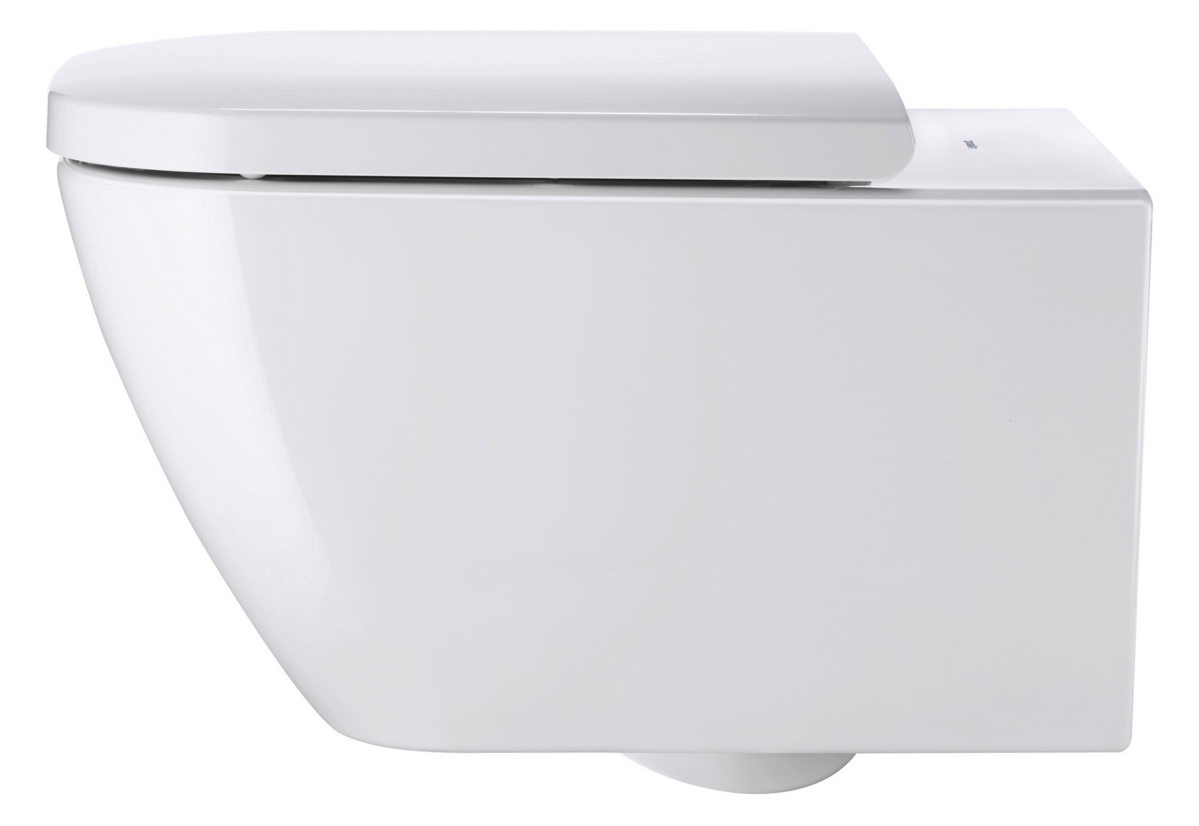 Duravit Wand-Tiefspül-WC Happy D.2 36,5x54cm, 4,5 l, Rimless, weiß