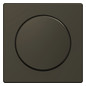 Drehknopf Symbol Dimmer System Design mokka glz