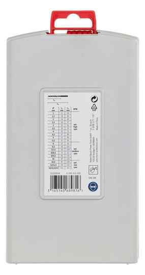 Bohrerset 25tlg Ø1-13mm HSS-G Box KstBox