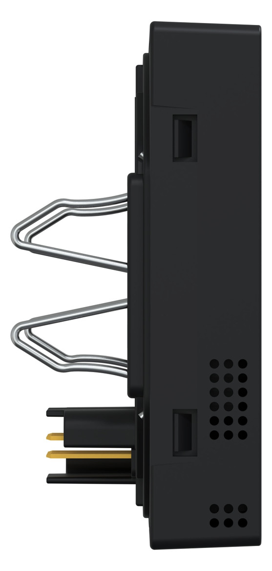 Raumtemperaturregler UP Zigbee sw mt Bedienelement Mit Vor-Ort Bedienung