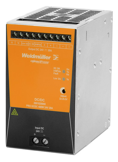 Weidmüller PRO DCDC 480W 24V 20A 