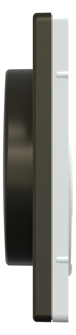 Drehknopf Symbol Dimmer System Design mokka glz