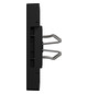 Zentralplatte USB sw einrasten m.Aufdr m.Beschr.Feld