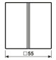 Wippe Serien Schalter AS/A aws glz f.Bussystem