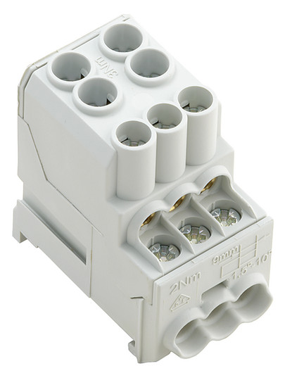 Weidmüller WPD 100 2X25/6X10 GY Verteil- 
