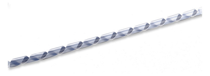 Spiralschlauch PE_flammh Ø6mm Ø4-20mm/Bü hfr PE flammh natur