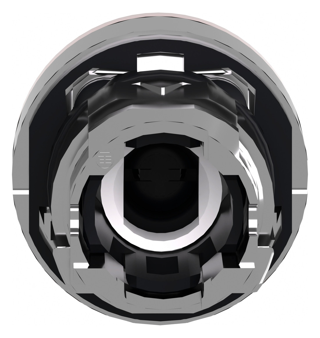 Drucktaster Front 1f rt bel.b Ø22,5mm rnd Geeignet für Beleuchtung IP66
