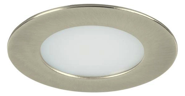 LED-Einbaustrahler 3,3W 2900K 210lm Konv ni mt 1LED ST IP44 RF:hochglänzend