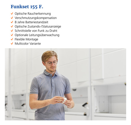 Hekatron              ORS Funkset 155 ws 