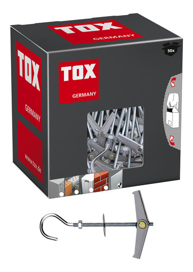Tox Federklappdübel      Pirat Eddi-S M4 