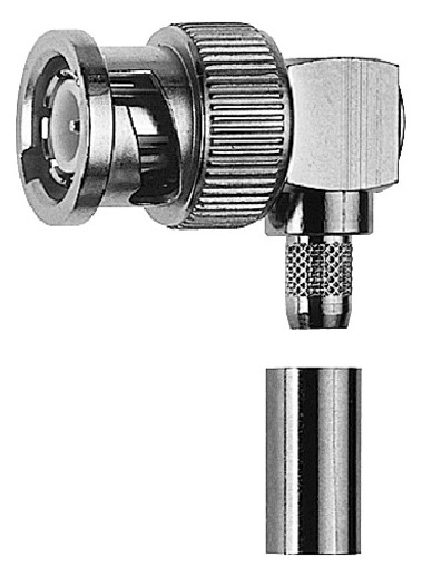 TEGA BNC-Winkelstecker 50Ohm   100023304 