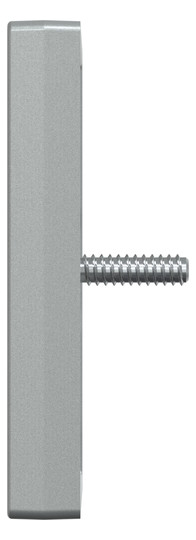 Zentralplatte Sat/TV/Radi System M alu Schraubbef 3f