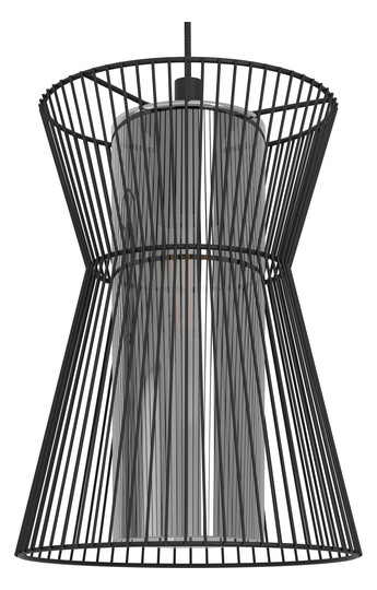 EGLO Hängeleuchte/3 E27 Schwarz/   99634 