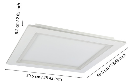 EGLO Wand und Deckenleuchte       900484 