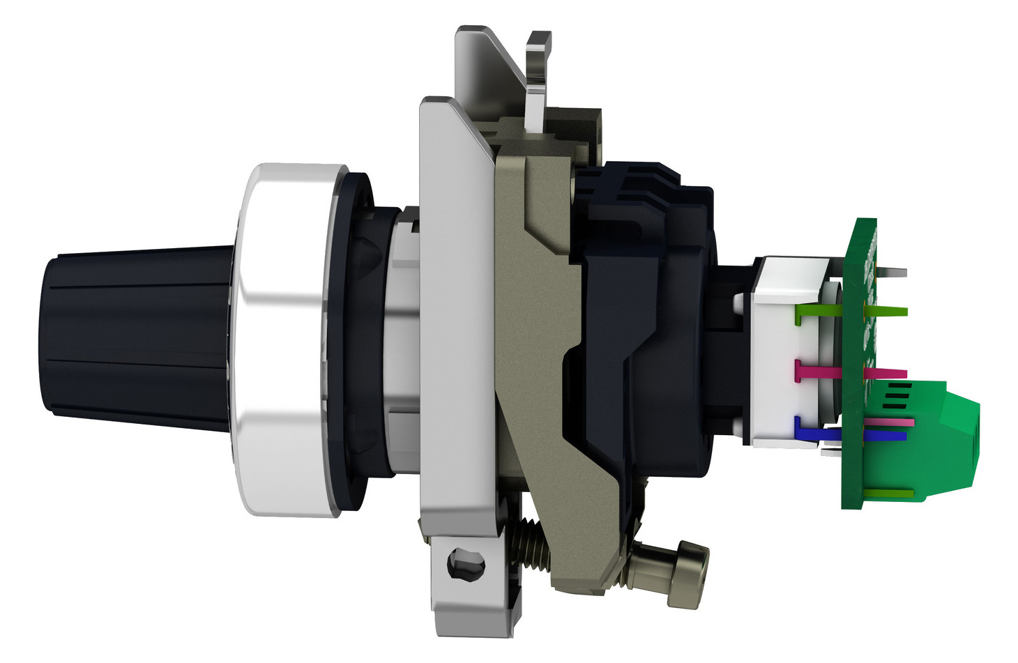 Potentiometer 1000Ohm 1W Ø22mm IP66