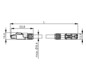 Patchkabel Cat6A S/FTP IP20 10m bl RJ45 1:1 24qmm