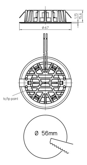 Vossloh LEDSpot SoftLine 6 LED's  562753 