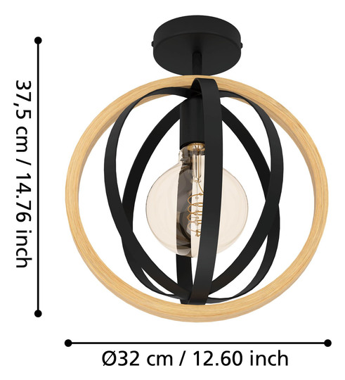 EGLO Wand und Deckenleuchte        43736 