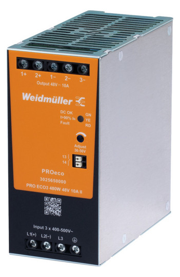 Weidmüller PRO ECO3 480W 24V 20A II 