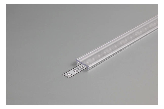 Profilabdeckung n.Konf tra IP00 transp 100x17,3x3,9mm nur Konfektionierung