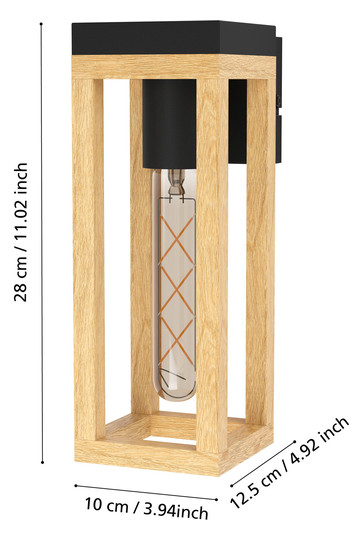 EGLO Wandleuchte/1 E27             43745 