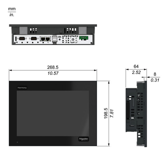 Schneider Harmony Web      HMIGT6540WCDW 