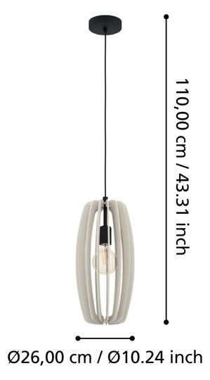 EGLO Hängeleuchte BAJAZZARA       900502 
