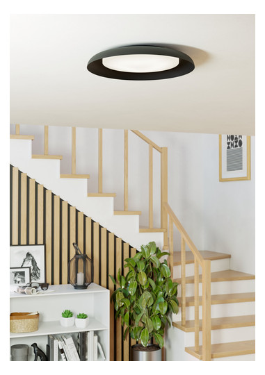 EGLO LED-Deckenleuchte Schwarz/    99703 