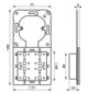 Tastsensor KNX UP ws 8f 8pkt LED m.LED-Anz