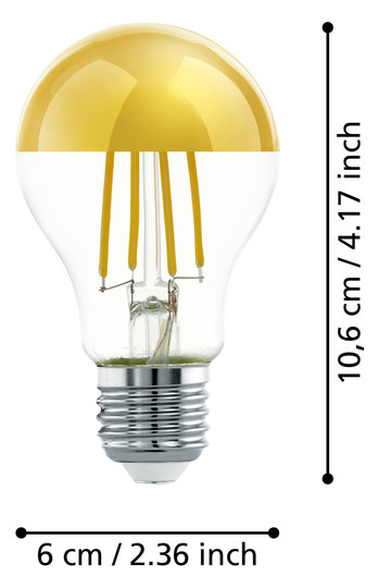 EGLO Leuchtmittel E27-LED A60     110031 
