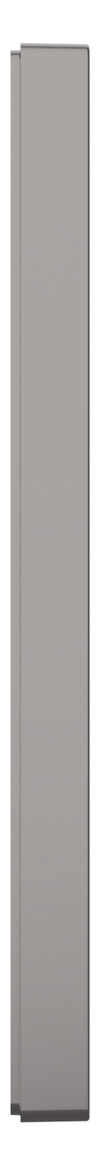 Rahmen 2f ni metallic D-Life Metall Edst f.GEB-K Unterputzmontage