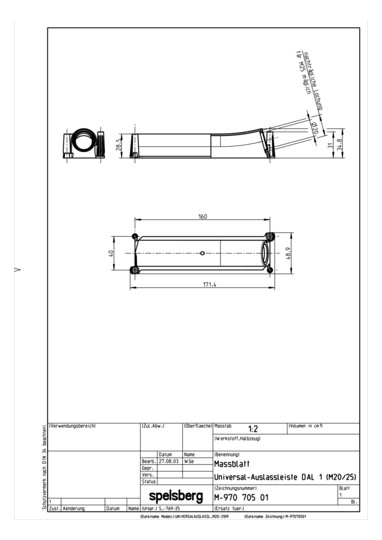 SPELS Universal-Auslas. M20        DAL 1 
