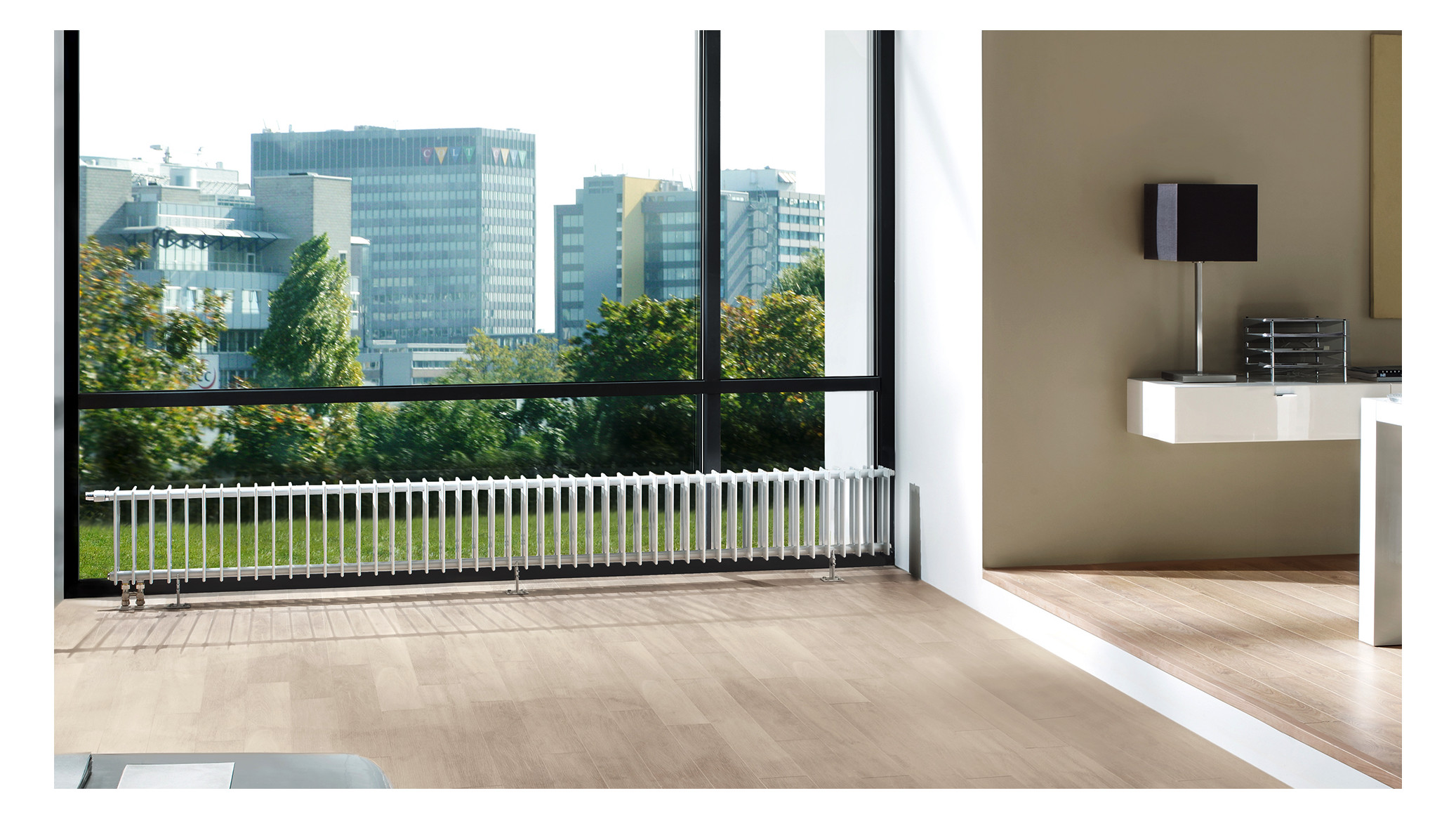 Bemm Exzellent-Radiator EXRA EX2 BL 245 mm, BH 1050 mm, zweireihig, weiß