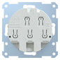 Fi-Steckdose 1f akws glz System M UP m.BS IP20 aktivweiß