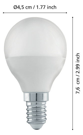 EGLO Leuchtmittel E14-LED P45     110183 