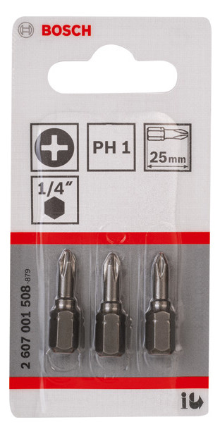 Bit Pm 1 1mm L=25mm 6,4mm(1/4) 1/4Zoll